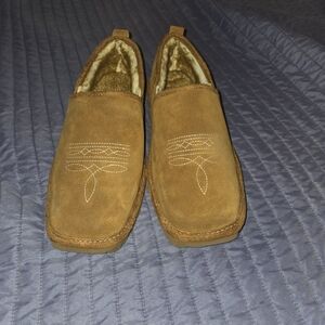 Men's Tan Ariat Slippers